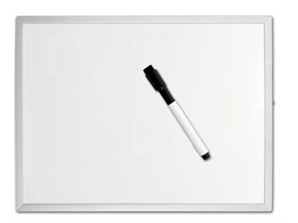 Een Desq magnetisch whiteboard ft 40 x 60 cm koop je bij Muys Kantoor & Kado