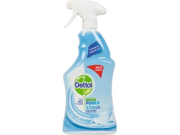 Een Dettol allesreiniger, katoenfris, flacon van 750 ml koop je bij Muys Kantoor & Kado