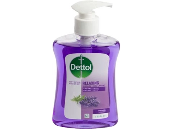 Een Dettol handzeep, flacon van 250 ml koop je bij Muys Kantoor & Kado