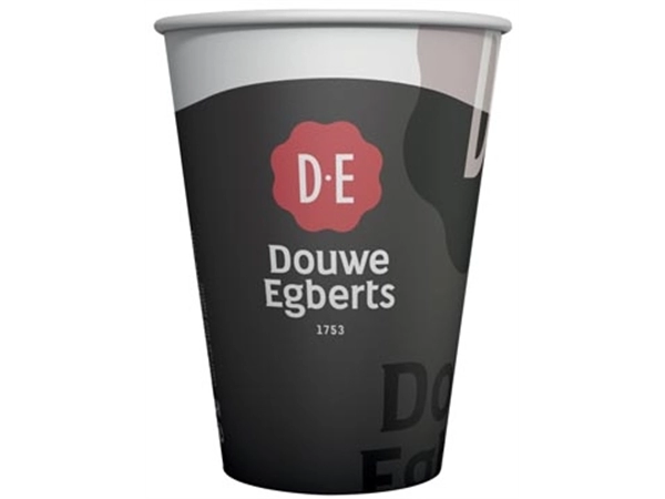 Een Douwe Egberts beker 180 ml, pak van 100 stuks koop je bij Muys Kantoor & Kado