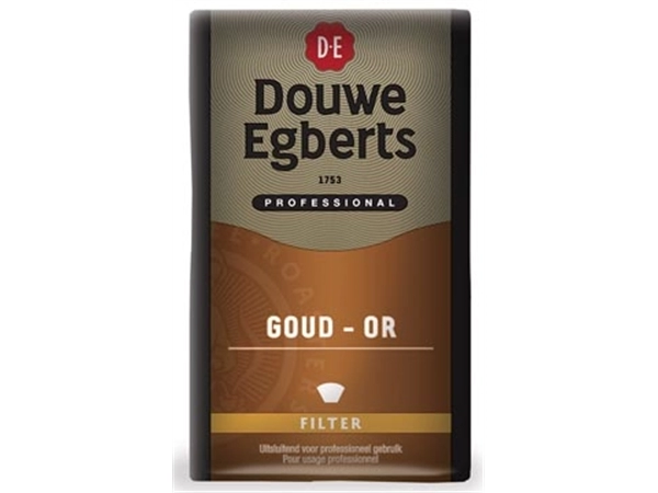 Een Douwe Egberts koffie, Gold/dessert, pak van 500 g koop je bij Muys Kantoor & Kado