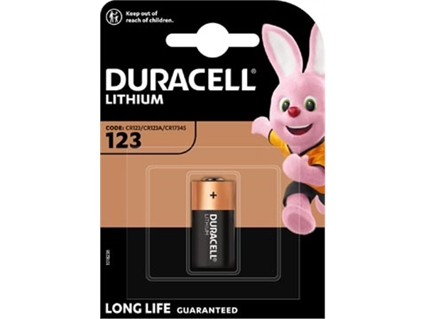 Een Duracell Ultra Lithium 123, blister van 1 stuk koop je bij Muys Kantoor & Kado