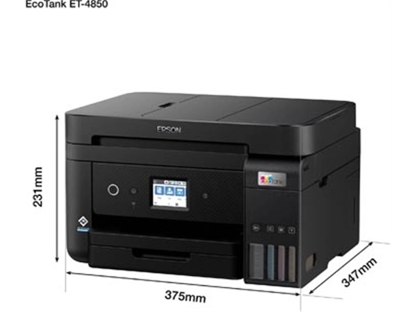 Een Epson All-in-One printer EcoTank ET-4850 koop je bij Muys Kantoor & Kado