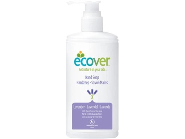 Een Ecover handzeep lavendel 250 ml koop je bij Muys Kantoor & Kado