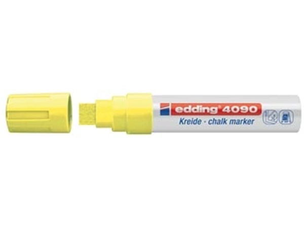 Een Edding Krijtmarker e-4090 neongeel koop je bij Muys Kantoor & Kado