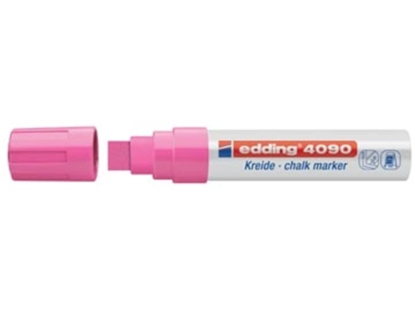 Een Edding Krijtmarker e-4090 neonroze koop je bij Muys Kantoor & Kado