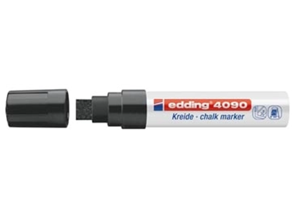 Een Edding Krijtmarker e-4090 zwart koop je bij Muys Kantoor & Kado