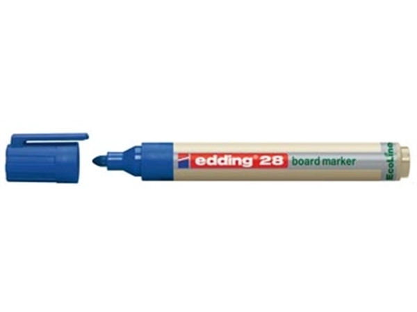 Een Edding Whiteboardmarker Ecoline e-28 blauw koop je bij Muys Kantoor & Kado