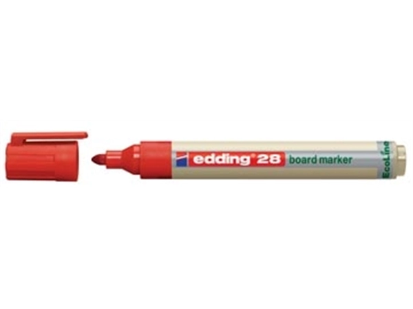 Een Edding Whiteboardmarker Ecoline e-28 rood koop je bij Muys Kantoor & Kado