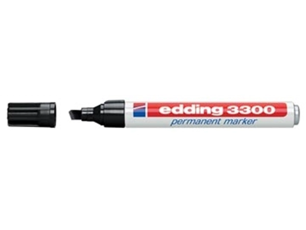 Een Edding permanent marker e-3300 zwart (op blister) koop je bij Muys Kantoor & Kado