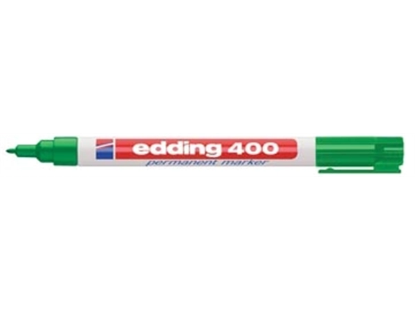 Een Edding permanente marker 400 groen koop je bij Muys Kantoor & Kado