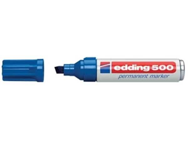 Een Edding permanente marker e-500 blauw koop je bij Muys Kantoor & Kado