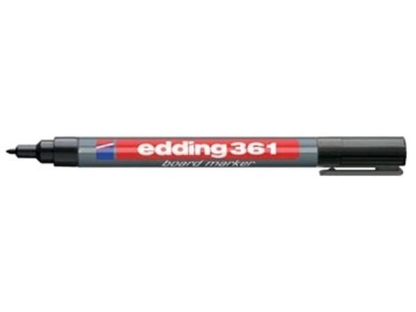 Een Edding whiteboardmarker e-361 zwart koop je bij Muys Kantoor & Kado