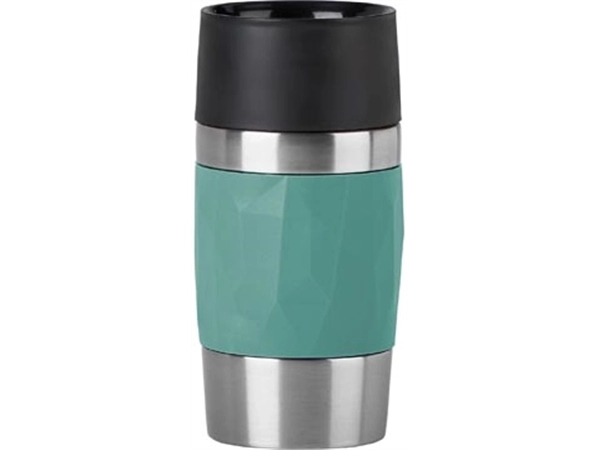 Een Emsa Travel Mug Compact thermosbeker, 0,3 l, groen koop je bij Muys Kantoor & Kado