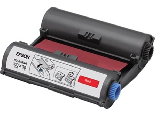 Een Epson inkttape RC-R1RNA ft 100 mm x 30 m, rood koop je bij Muys Kantoor & Kado