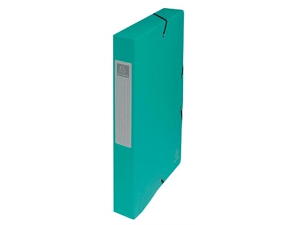 Een Exacompta elastobox Exabox groen, rug van 4 cm koop je bij Muys Kantoor & Kado