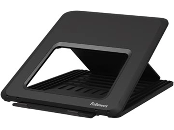 Een Fellowes Breyta laptopstandaard, zwart koop je bij Muys Kantoor & Kado