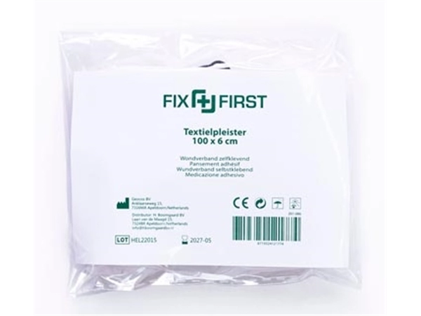 Een Fixfirst elastische pleister, 6 cm x 1 m koop je bij Muys Kantoor & Kado