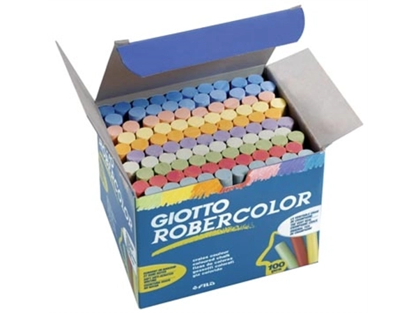 Een Giotto krijt Robercolor geassorteerde kleuren koop je bij Muys Kantoor & Kado