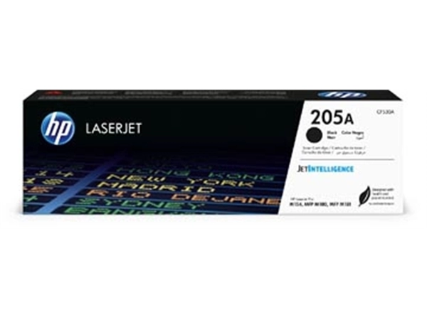 Een HP toner 205A, 1.100 pagina's, OEM CF530A, zwart koop je bij Muys Kantoor & Kado