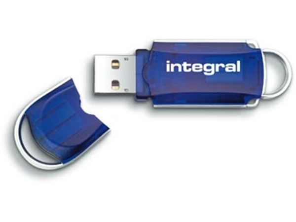 Een Integral Courier USB 2.0 stick, 128 GB koop je bij Muys Kantoor & Kado