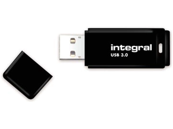 Een Integral USB stick 3.0 Black, 1 TB, zwart koop je bij Muys Kantoor & Kado