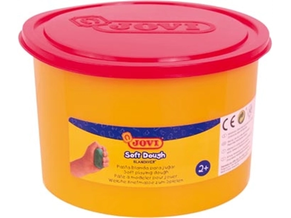 Een Jovi boetseerpasta Soft Dough 460 g rood koop je bij Muys Kantoor & Kado