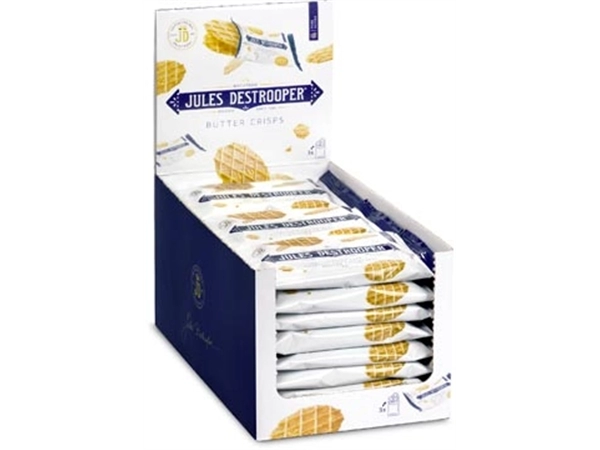 Een Jules Destrooper boterwafels, per 3 koop je bij Muys Kantoor & Kado