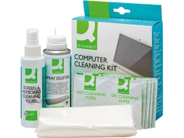 Een Q-CONNECT Computer Cleaning Kit koop je bij Muys Kantoor & Kado