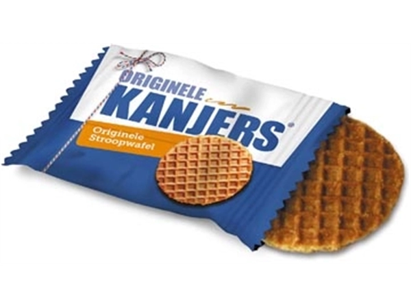 Een Kanjers Mini stroopwafels, individueel verpakt, 8 g koop je bij Muys Kantoor & Kado