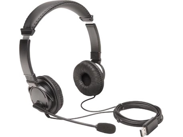 Een Kensington Headset USB Hi-Fi, met microfoon koop je bij Muys Kantoor & Kado