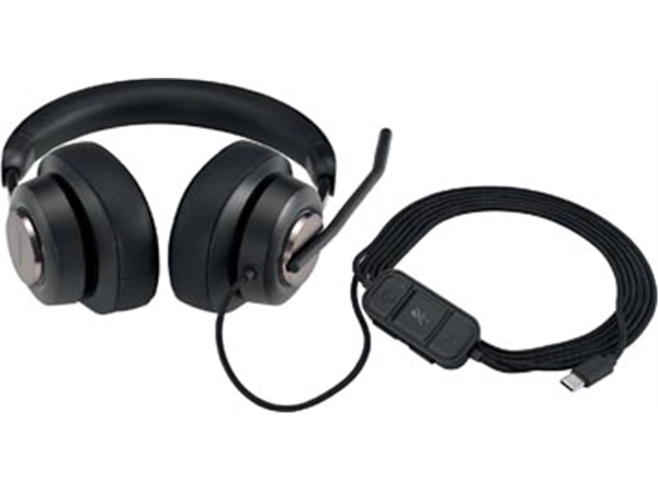 Een Kensington USB-C Headset H2000, Over-Ear, zwart koop je bij Muys Kantoor & Kado