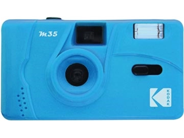 Een Kodak analoog fototoestel M35, blauw koop je bij Muys Kantoor & Kado