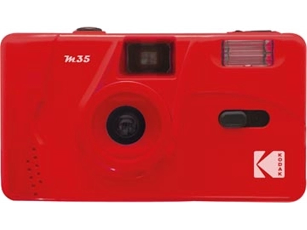 Een Kodak analoog fototoestel M35, rood koop je bij Muys Kantoor & Kado