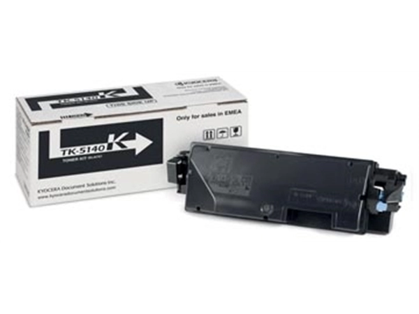 Een Kyocera toner TK-5140K zwart, 7000 pagina's - OEM: 1T02NR0NL0 koop je bij Muys Kantoor & Kado