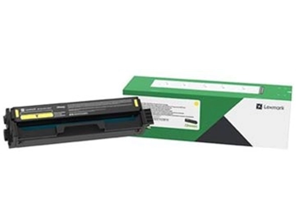 Een LEXMARK Toner CS/CX, 1.500 pagina's, OEM 20N20Y0, geel koop je bij Muys Kantoor & Kado