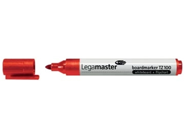 Een Legamaster whiteboardmarker TZ 100 rood koop je bij Muys Kantoor & Kado