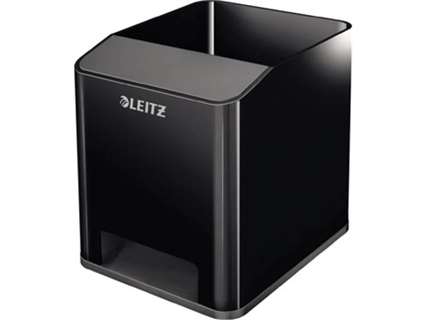 Een Leitz Dual Black pennenbakje zwart koop je bij Muys Kantoor & Kado