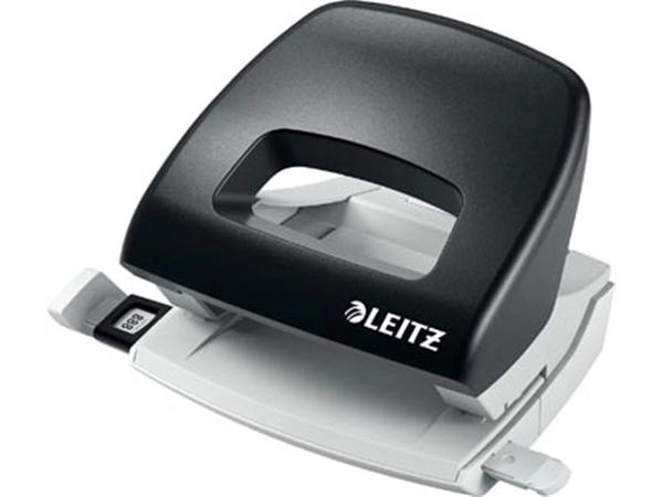 Een Leitz perforator 5038 zwart koop je bij Muys Kantoor & Kado