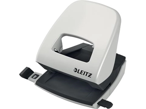 Een Leitz perforator Nexxt 5008 lichtgrijs koop je bij Muys Kantoor & Kado