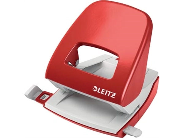 Een Leitz perforator Nexxt 5008 rood koop je bij Muys Kantoor & Kado