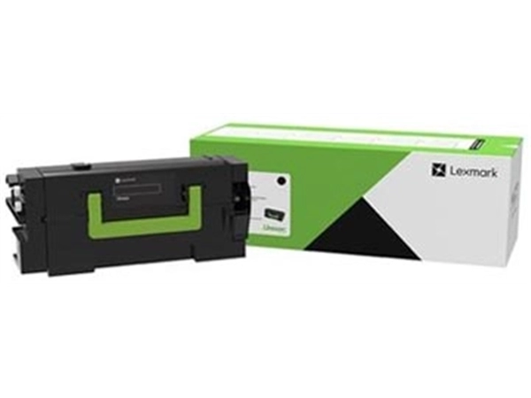 Een Lexmark toner Corporate, 15.000 pagina's, OEM 58D2H0E, zwart koop je bij Muys Kantoor & Kado