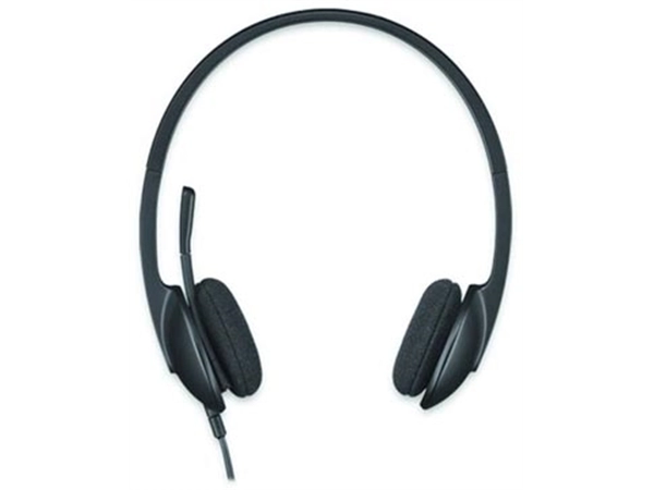 Een Logitech USB headset H340 koop je bij Muys Kantoor & Kado