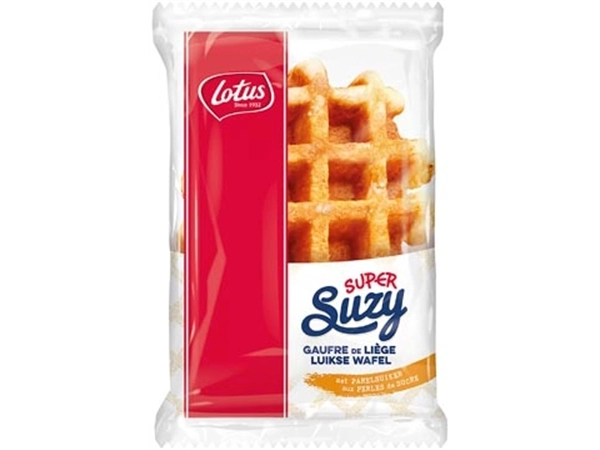 Een Lotus Suzy luikse wafel XL, 90 g koop je bij Muys Kantoor & Kado