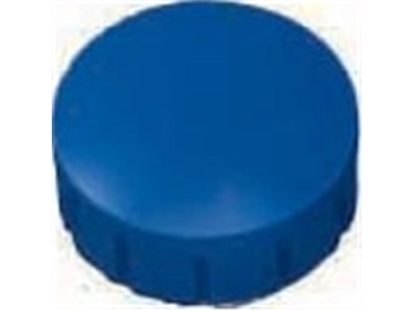 Een MAUL magneet Solid, 15 mm, trekkracht 150 gr, doos van 10 stuks, blauw koop je bij Muys Kantoor & Kado