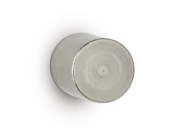 Een MAUL neodymium cylinder magneet, ft 16 x 20 mm, trekkracht 9 kg, voor glas- en whitebord, blister van 4 s koop je bij Muys Kantoor & Kado