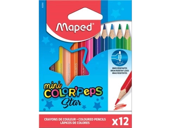 Een Maped driehoekig kleurpotlood Color'Peps Mini koop je bij Muys Kantoor & Kado