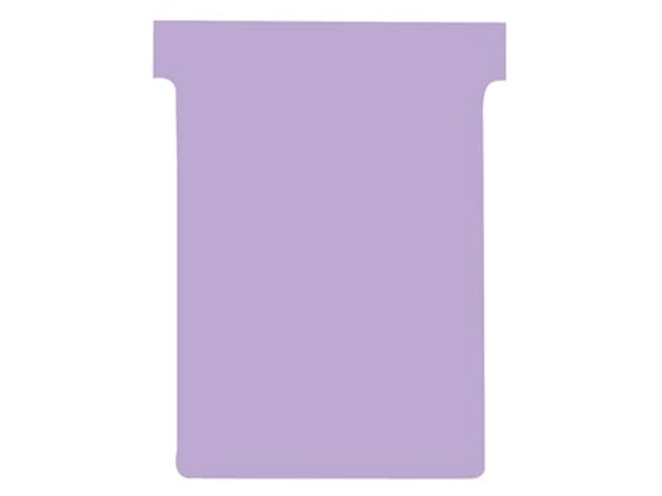 Een Nobo T-planbordkaarten index 3, ft 120 x 92 mm, violet koop je bij Muys Kantoor & Kado