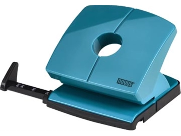 Een Novus perforator Color ID 2.0 B220, blauw ( Bright Petrol ) koop je bij Muys Kantoor & Kado