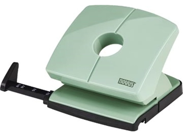 Een Novus perforator Color ID 2.0 B220, groen ( Mellow Mint ) koop je bij Muys Kantoor & Kado